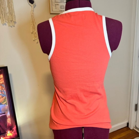 Anthropologie Maeve Coral Amalfi Tank size M - Picture 5 of 8